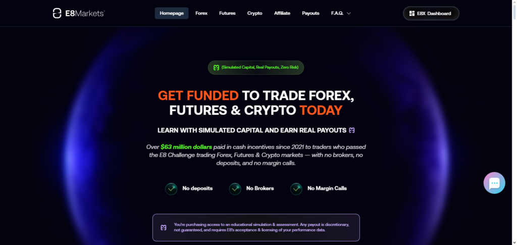 10 Best Prop Firms for UAE Traders With Islamic Conditions – Swap-Free Accounts 4 E8 Markets (EU)