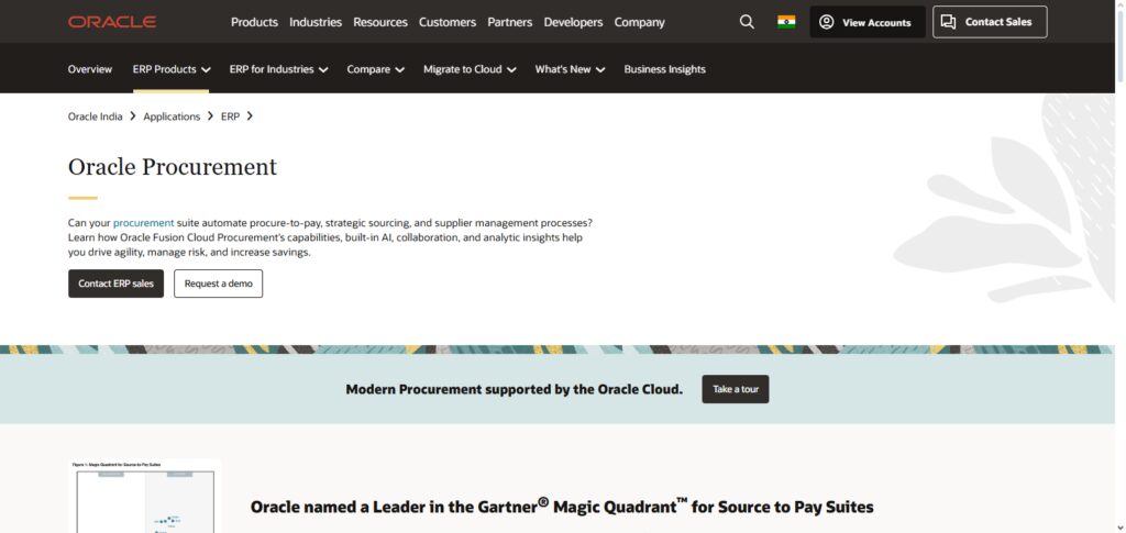 Oracle Supplier Management Cloud