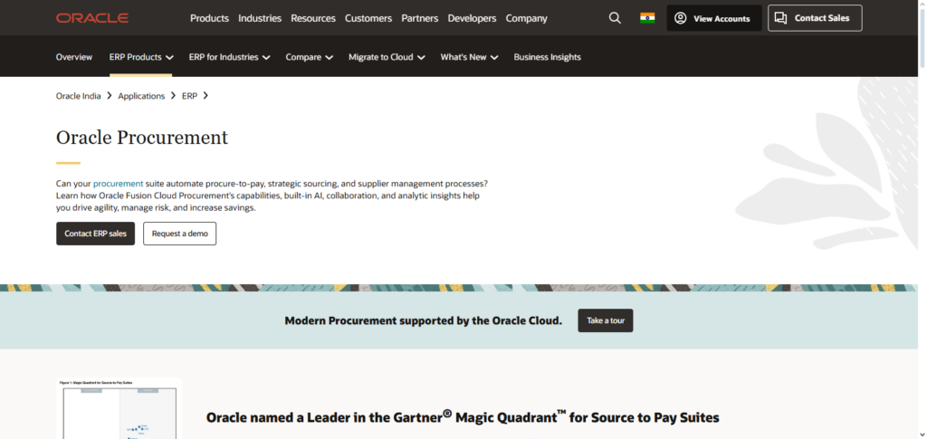 Oracle Supplier Management Cloud