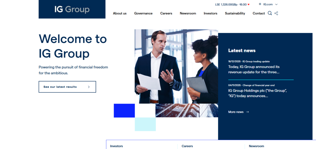 10 Best Forex Brokers for Cross-Border Traders 5 IG Group