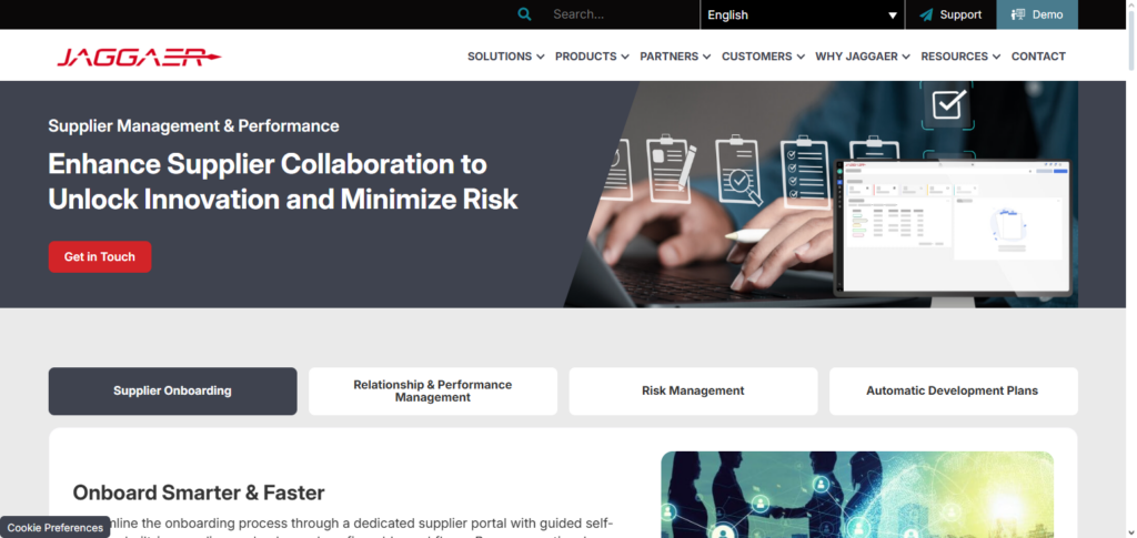 JAGGAER Supplier Management