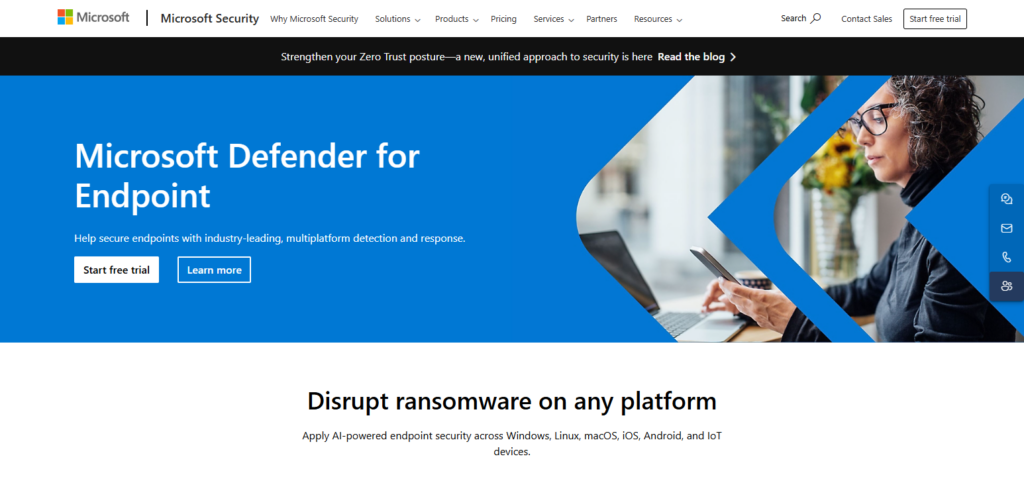 10 Best Cybersecurity Software for Businesses 4 Microsoft Defender for Endpoint