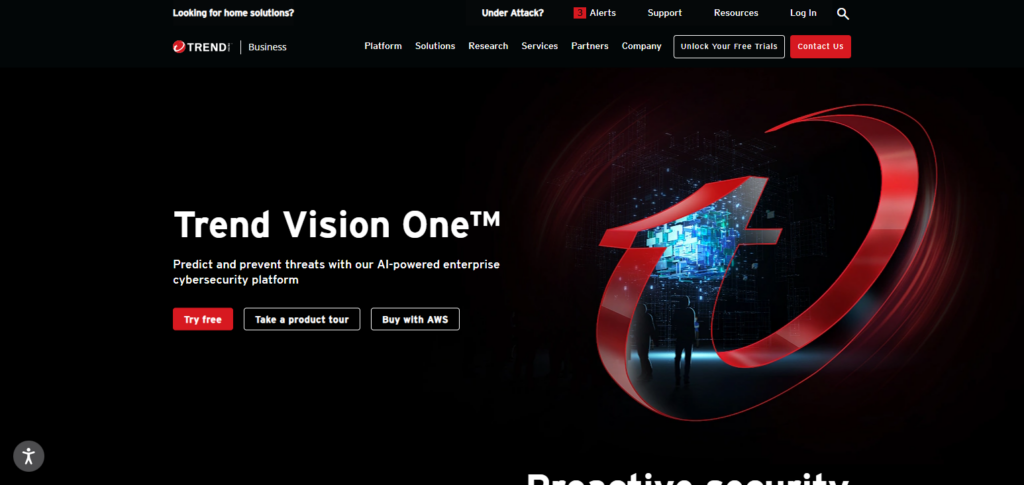 10 Best Cybersecurity Software for Businesses 6 Trend Micro Vision One