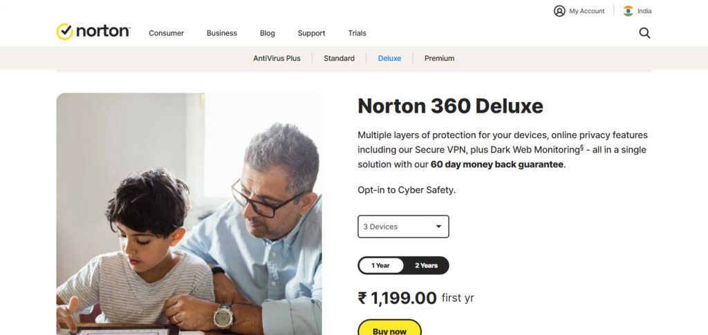  Norton 360 Deluxe