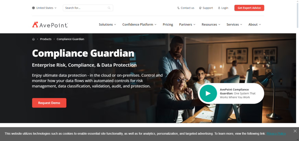 AvePoint Compliance Guardian