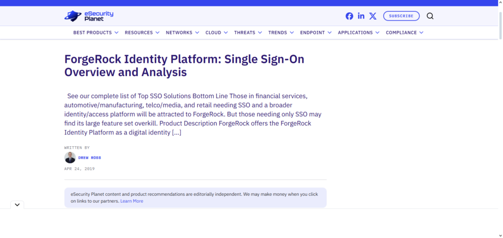 ForgeRock Identity Platform