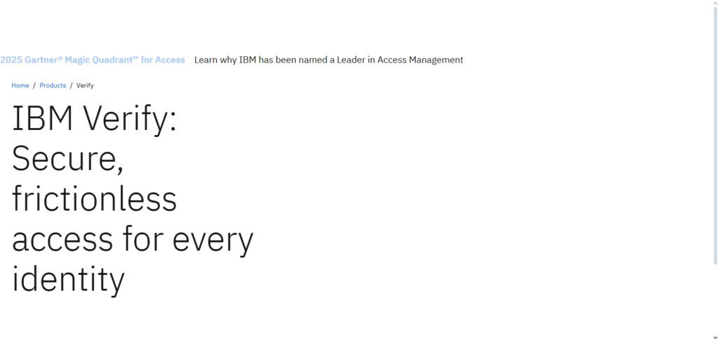 IBM Security Verify