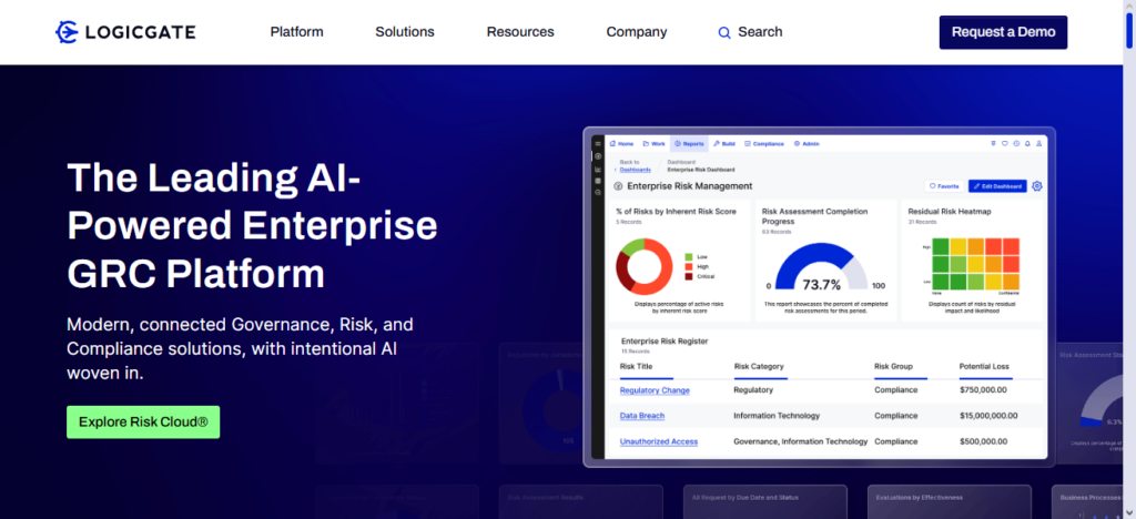 LogicGate Risk Cloud