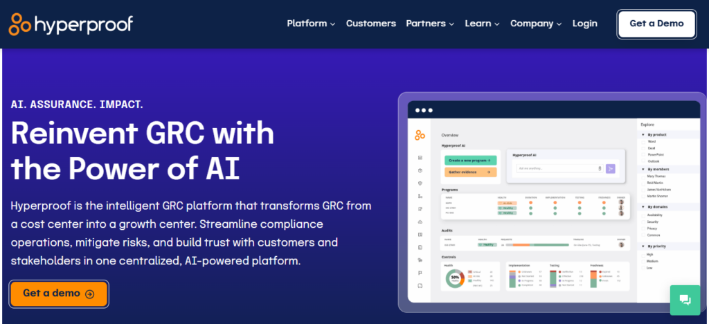 10 Best Governance, Risk & Compliance (GRC) Software Guide 10 Hyperproof