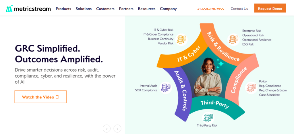 10 Best Governance, Risk & Compliance (GRC) Software Guide 3 MetricStream