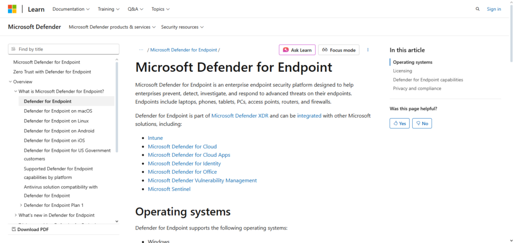 10 Best Endpoint Security Software for Complete Device Protection 3 Microsoft Defender for Endpoint