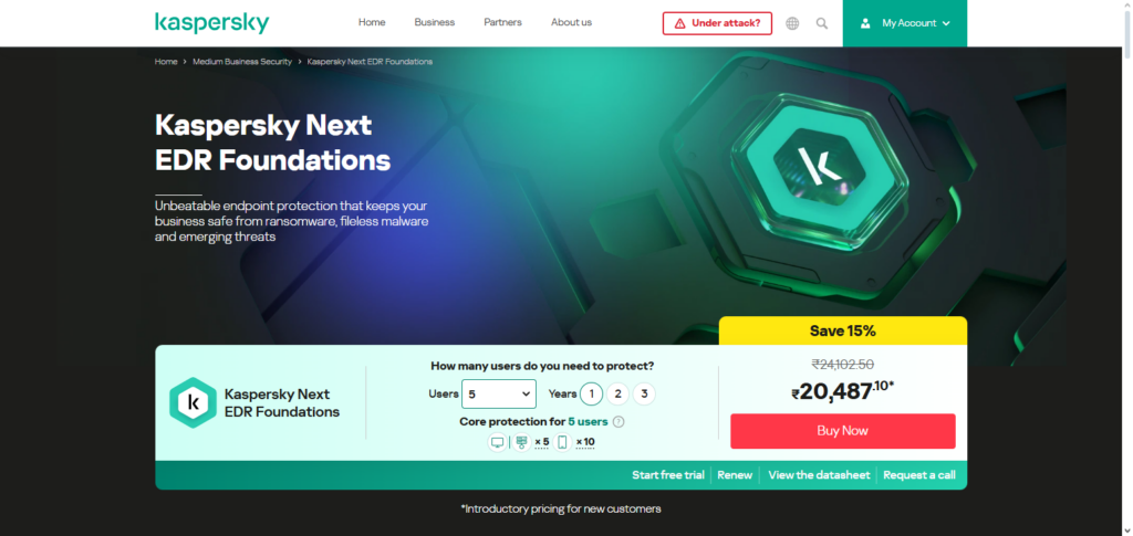 10 Best Endpoint Security Software for Complete Device Protection 10 Kaspersky Endpoint Security Cloud
