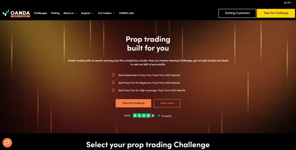 OANDA Prop Trader   