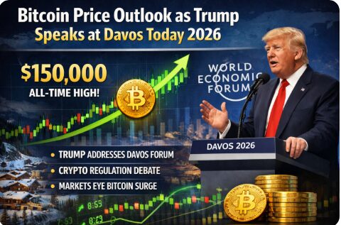 Bitcoin Price Outlook as Trump Speaks at Davos Today 2026