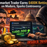 Polymarket Trader Earns $400K Betting on Maduro, Sparks Controversy