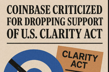 Coinbase Criticized for Dropping Support of US CLARITY Act