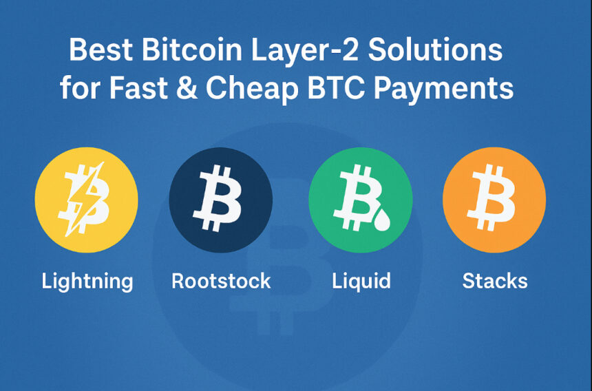 10 Best Bitcoin Layer-2 Solutions for Fast & Cheap BTC Payments