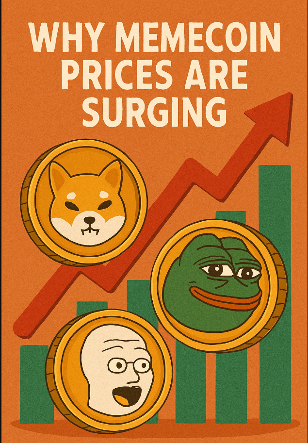 Why Memecoin Prices Are Surging: Dogecoin, Shiba Inu, Pepe