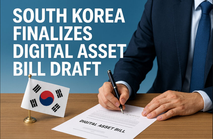 Breaking: South Korea Finalizes Digital Asset Bill Draft