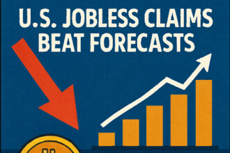 Breaking: U.S. Jobless Claims Beat Forecasts, Bitcoin Steady