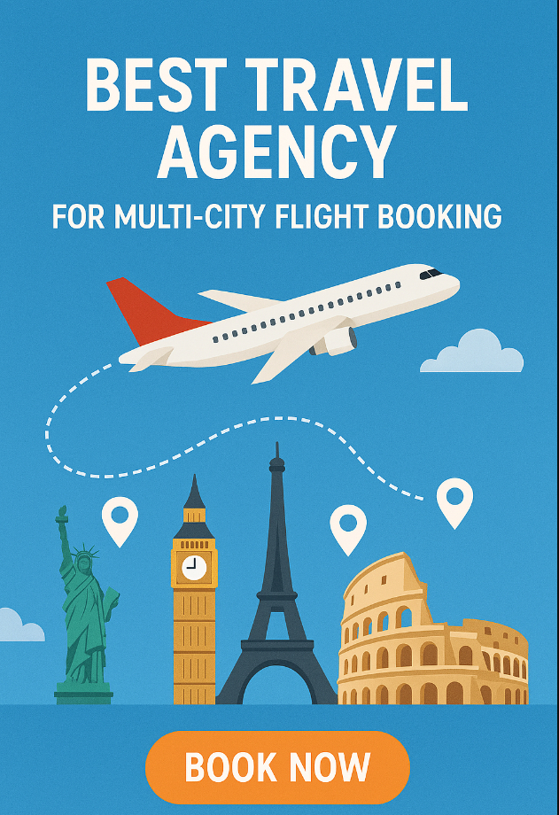 10 Best Travel Agency for Multi-City Flight Booking