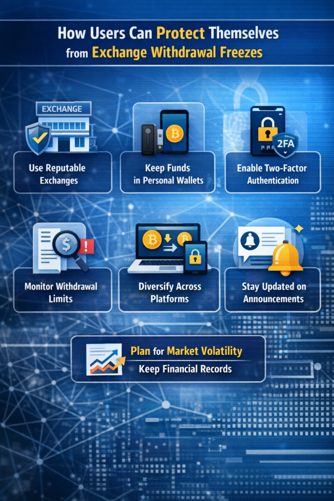 How Users Can Protect Themselves from Exchange Withdrawal Freezes