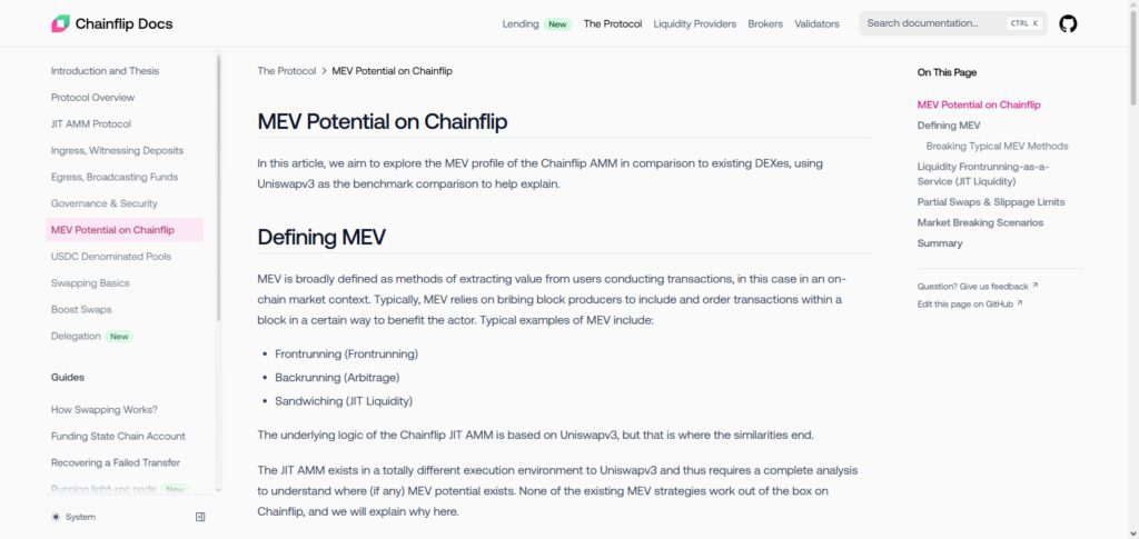 Chainflip MEV Tools