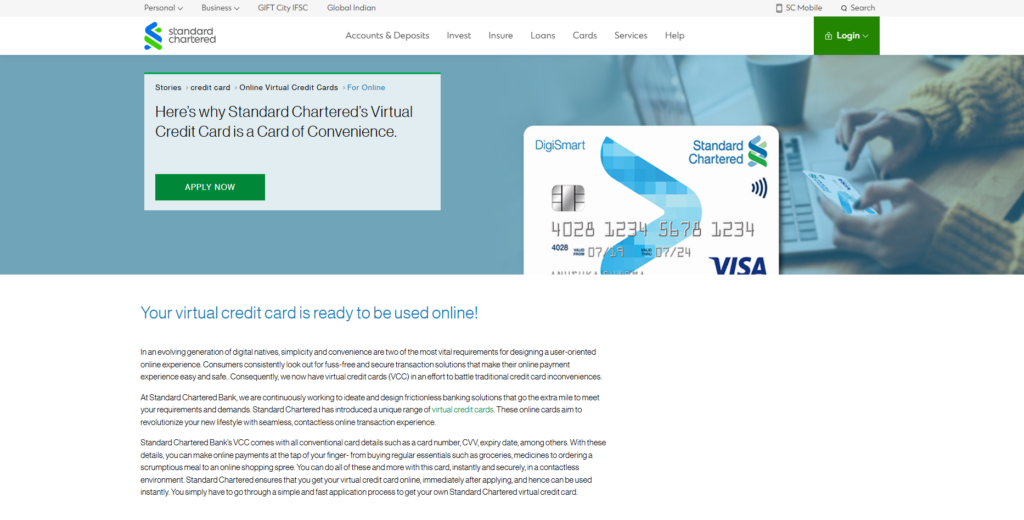 Best Virtual Credit Cards Singapore – Standard Chartered Xtra Card Virtual