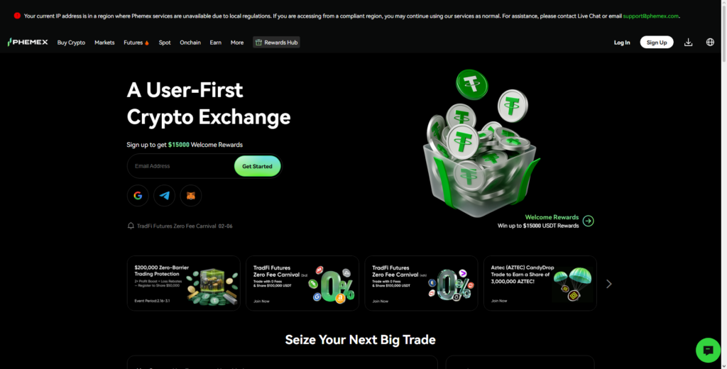 Phemex – Shorting with Fast Execution and Focus on Futures