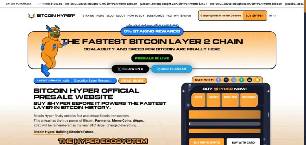 Bitcoin Hyper ($HYPER)