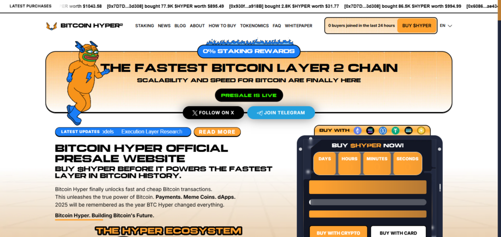 Bitcoin Hyper ($HYPER)