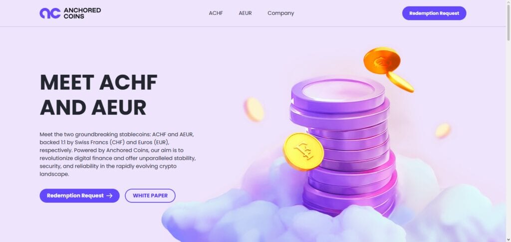 Anchored Coins Euro (Ticker: AEUR) —