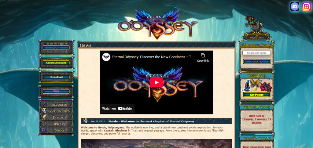 Eternal Odyssey: Legends Unbound