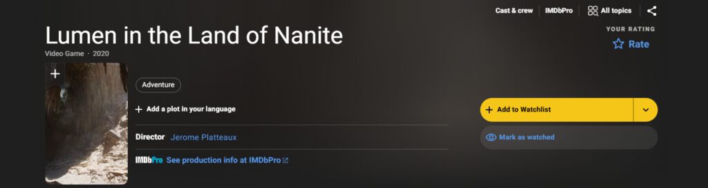 Lumen in the Land of Nanite