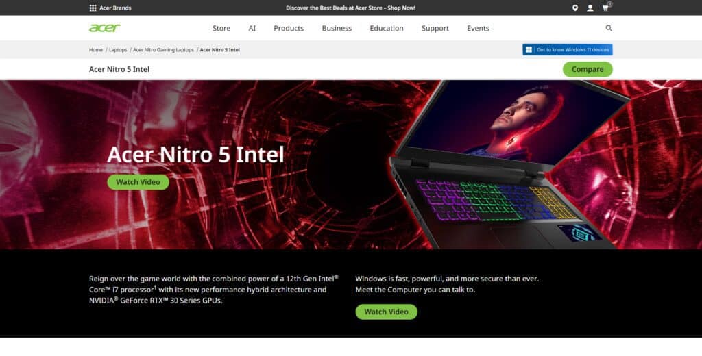 Acer Nitro 5
