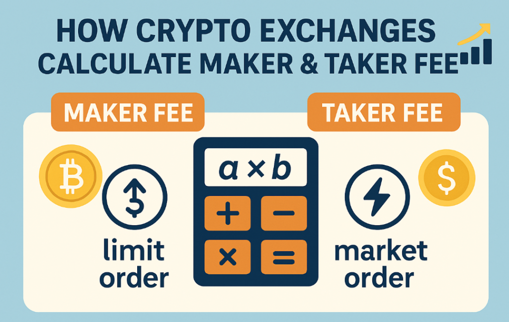 How Crypto Exchanges Calculate Maker & Taker Fees