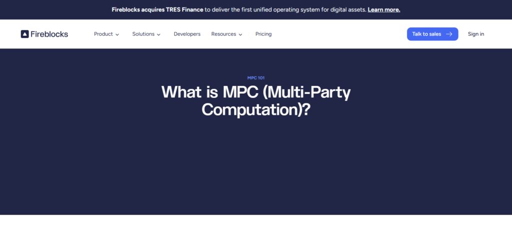 10 Best Wallets With MPC Security in 2026 2 Fireblocks MPC Wallet