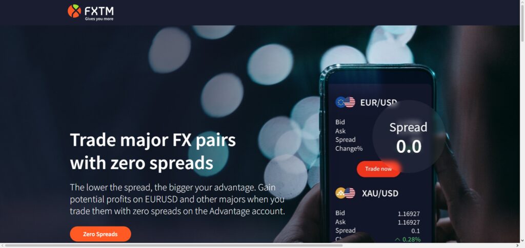 FXTM ECN Zero