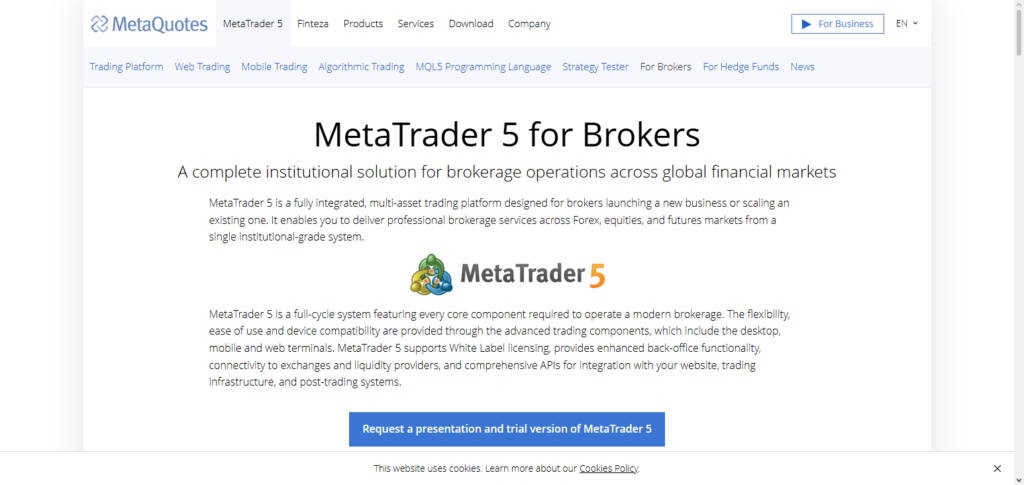 MetaQuotes (MT4/MT5 White Label)