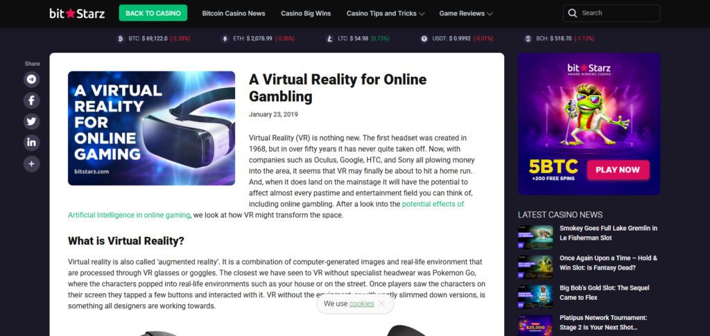 BitStarz VR