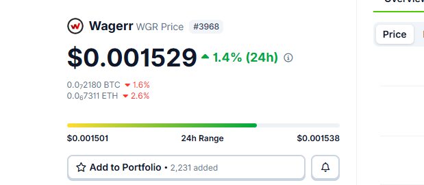 Wagerr Bot