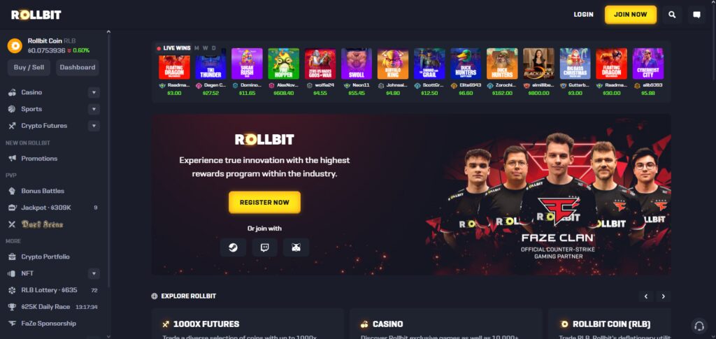Rollbit Bot