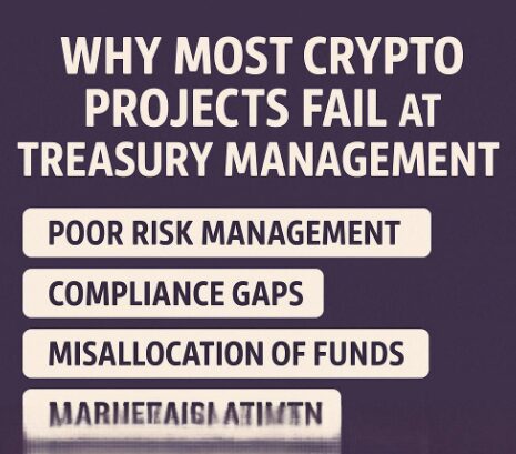 Why Most Crypto Projects Fail at Treasury Management