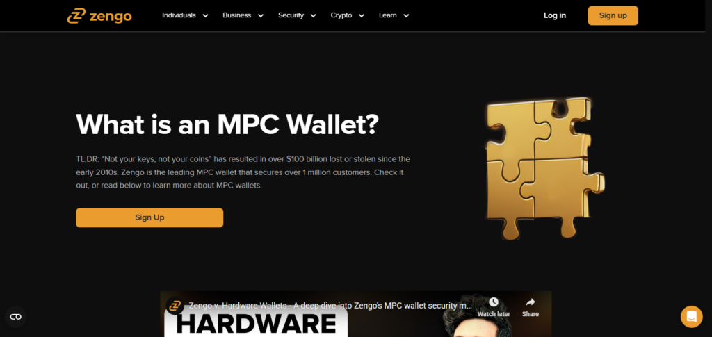 Zengo Business (MPC Wallet)