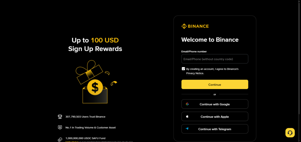 Step 1: Sign In to Your Binance Account