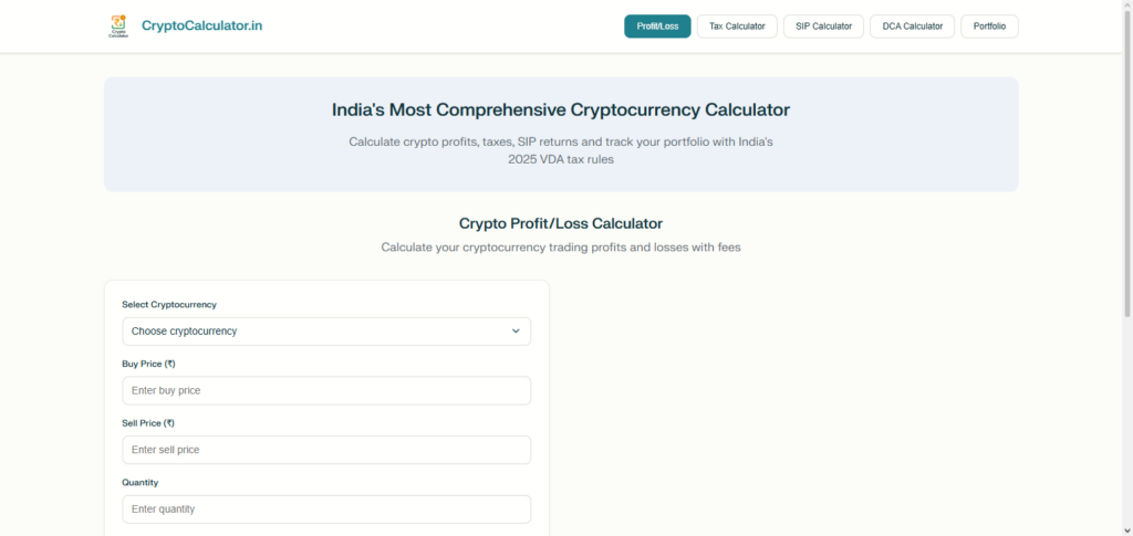 CryptoTaxCalculator.in