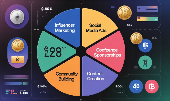 How Crypto Projects Spend Marketing Budgets?