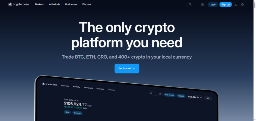 10 Best Crypto Exchanges in Canada with Instant CAD Deposits 3 Crypto.com