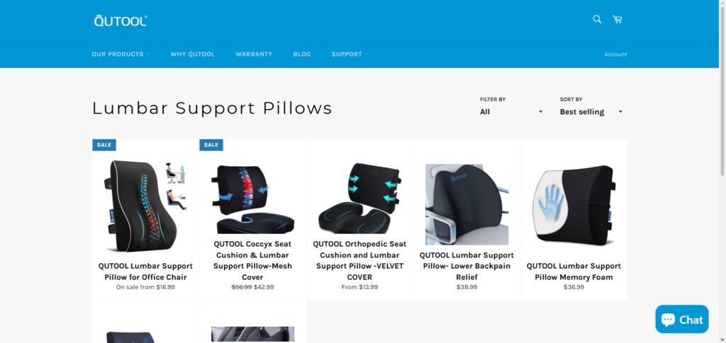 Qutool Lumbar Support Pillow