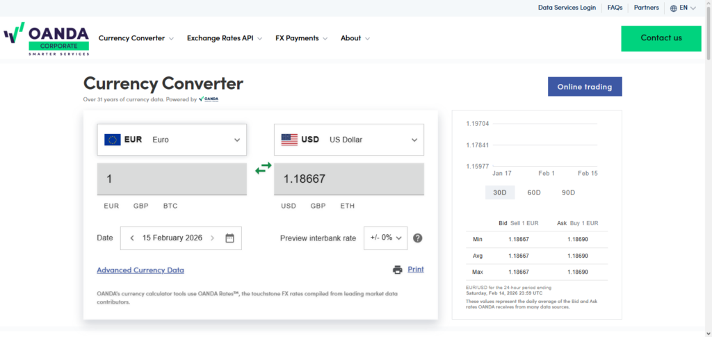 10 Best Tickmill Alternatives for Pro Traders 8 OANDA
